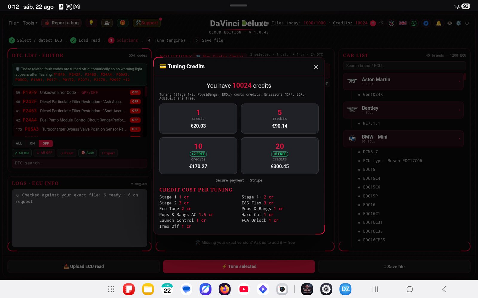 DaVinci Deluxe on Android 19