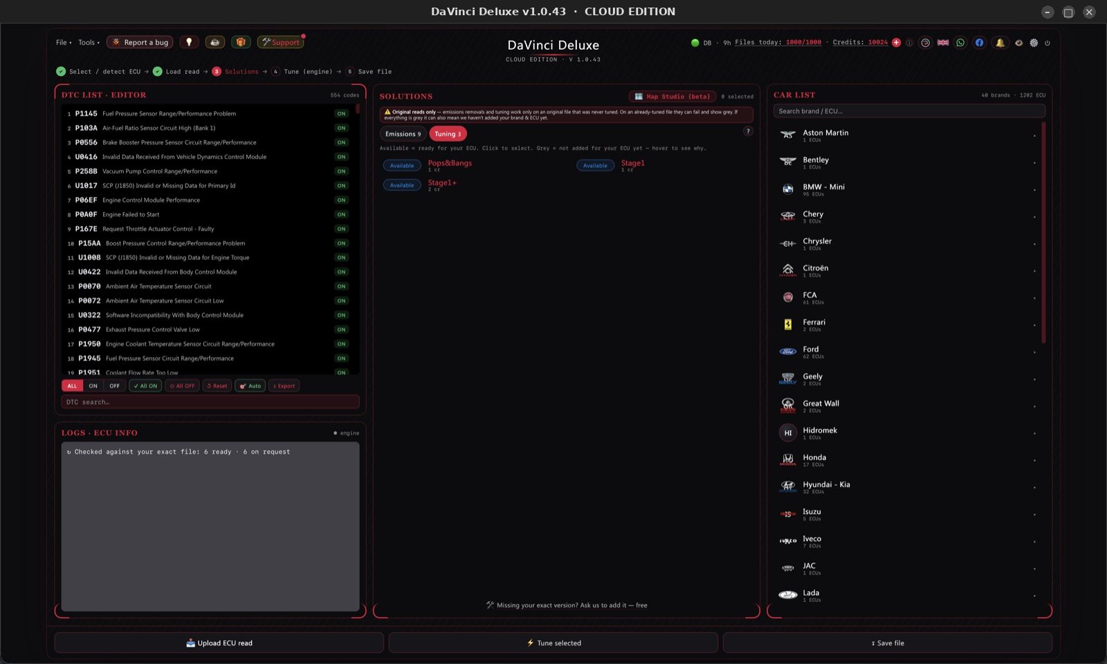 DaVinci Deluxe on Linux 6